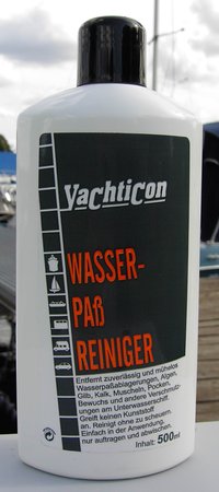 Yachticon Wasserpaß Reiniger