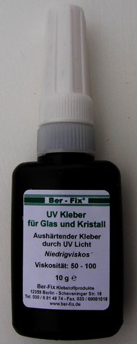 Ber-Fix Glas + Kristall UV-Kleber